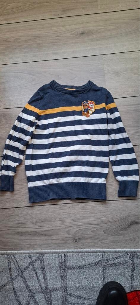 Paw Patrol Trui Maat 128, Trui of Vest, Ophalen of Verzenden, Zo goed als nieuw, Paw Patrol