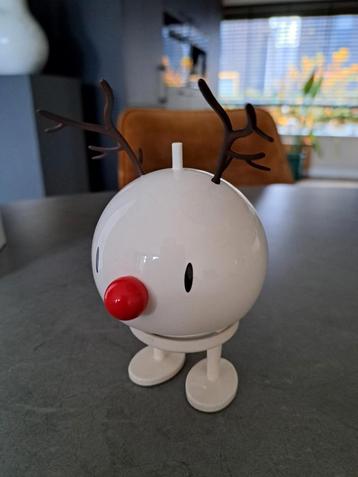 Prachtige witte Hoptimist Rendier, M, Deens design, Kerst beschikbaar voor biedingen
