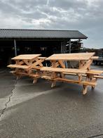 Lariks picknicktafel, Ophalen, Nieuw, Rechthoekig