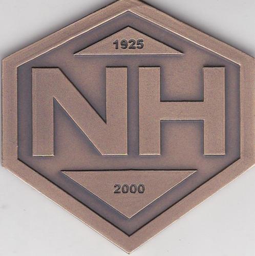 N H DONKERE SPAARNE HAARLEM 1925 - 2000, Postzegels en Munten, Penningen en Medailles, Overige materialen, Verzenden