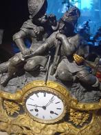 pendule gemerkt rollin a paris ca 1845 vraagprijs 850 euro, Ophalen of Verzenden, Gebruikt, Analoog, Overige typen