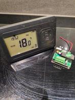 QH Basic programmeerbare thermostaat met inbouw ontvanger zw, Doe-het-zelf en Verbouw, Thermostaten, Ophalen of Verzenden, Slimme thermostaat