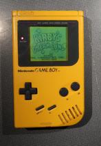 Gameboy Classic Yellow inclusief Kirby's Dreamland, Spelcomputers en Games, Spelcomputers | Nintendo Game Boy, Gebruikt, Game Boy Classic