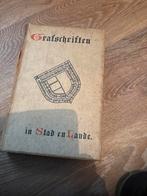Grafschriften in stad en lande, Ophalen of Verzenden, 20e eeuw of later, Gelezen