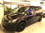 Volkswagen Caddy Maxi 1.2 TSI 105pk/ 7 zits/ PDC/ Stoelverw., Auto's, Voorwielaandrijving, Gebruikt, Zwart, 7 stoelen