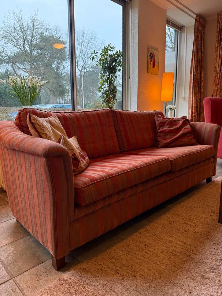 Comfortabele bank, Huis en Inrichting, Banken | Bankstellen, Gebruikt, Rechte bank, Vierpersoons of meer, 200 tot 250 cm, 75 tot 100 cm