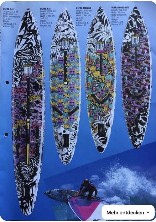 Fanatic Ultra Cat from `89 with 210 liter **gezocht**, Watersport en Boten, Windsurfen, Gebruikt, Plank, 300 cm of meer, Ophalen of Verzenden