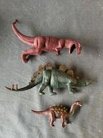 Set van 3 dinosaurussen, Kinderen en Baby's, Speelgoed | Actiefiguren, Ophalen of Verzenden, Zo goed als nieuw