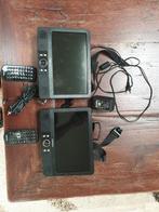 LENCO DVP-938 Portable dvd-speler set (2 stuks) auto, Auto diversen, Ophalen, Gebruikt