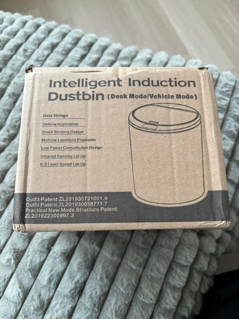 Prullenbak 3 liter met sensor, Minder dan 10 liter, Ophalen, Nieuw