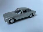 model Peugeot 504 coupe V6, zilvergrijs metallic Solido 1/43, Ophalen of Verzenden, Gebruikt, Auto, Solido