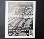 Advertentie Kon. Mij. Wegenbouw, afdeling spoorwerken (1964), Ophalen of Verzenden, Zo goed als nieuw, Trein