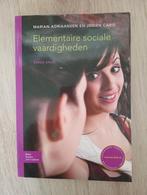 Elementaire sociale vaardigheden - Marian Adriaansen, Ophalen of Verzenden, Zo goed als nieuw, HBO, Marian Adriaansen en Josien Caris