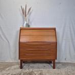 Bernhard Pedersen & Søn, vintage Deense secretaire, kaptafel, Huis en Inrichting, Kasten | Secretaires, Ophalen, Bernhard Pedersen & Søn