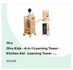 Olvy Kids 4-in-1 Leertoren, Kinderen en Baby's, Ophalen of Verzenden, Nieuw, Meegroeistoel