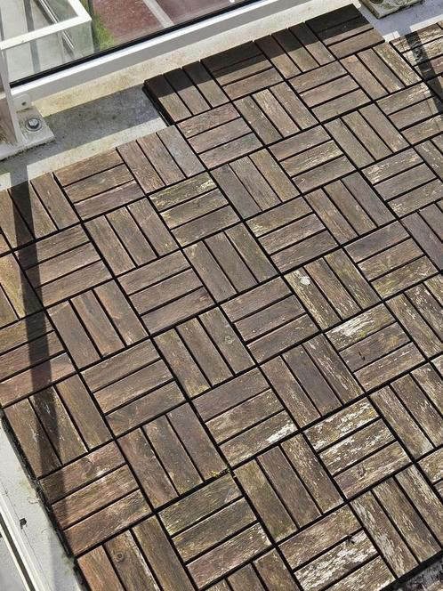 Ikea vlonder RUNNEN, Tuin en Terras, Terrasdelen en Vlonders, Gebruikt, Hout, Ophalen