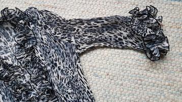 Geisha dierenprint blouse panterprint 38 /M als nieuw beschikbaar voor biedingen