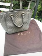 GUCCI mini tote tas, Verzenden, Zo goed als nieuw, Grijs, Schoudertasje