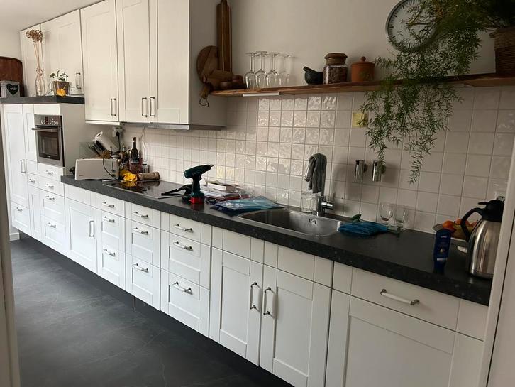 Keukenkast fronten  + apparatuur, Huis en Inrichting, Keuken | Keukenelementen, Gebruikt, Minder dan 100 cm, 50 tot 100 cm, 50 tot 75 cm