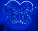 Angel & Stitch 3D lamp met afstandsbediening NIEUW, Ophalen of Verzenden, Nieuw, Lamp