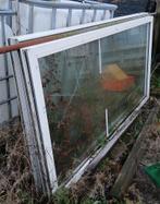 Gratis af te halen: 4 Schuifdeuren met dubbel glas, Doe-het-zelf en Verbouw, Glas en Ramen, Ophalen of Verzenden, Gebruikt, Glasplaat