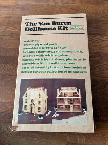 The Van Buren Dollhouse  Kit -vintage- beschikbaar voor biedingen