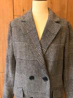 Clockhouse Winterjas Wolmix Pied de Poule, Kleding | Dames, Ophalen of Verzenden, Zo goed als nieuw, Maat 38/40 (M), Grijs