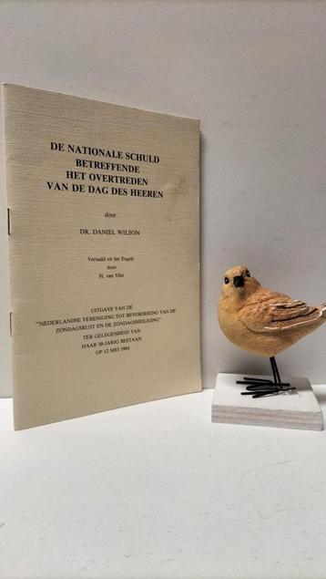 Wilson, Dr. Daniel; De nationale schuld betreffende het  beschikbaar voor biedingen