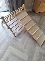 Ette tete Houten Klimrek met Glijbaan - Zo Goed Als Nieuw, Ophalen, Zo goed als nieuw, Glijbaan, Aanbouwonderdeel