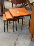 Vintage bijzettafeltjes, Huis en Inrichting, Ophalen, Minder dan 55 cm, Minder dan 45 cm