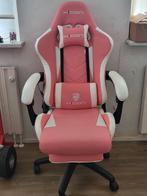Roze Gaming Stoel met Massagefunctie, Ophalen