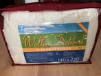 Wollen Dekbed 140x220 - Eenpersoons, Huis en Inrichting, Slaapkamer | Beddengoed, Ophalen, Eenpersoons, Wit, Nieuw