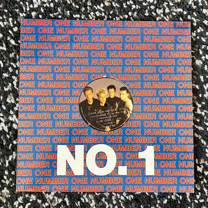 Depeche Mode - 12” No. 1 Never Let Me Down Again VG+/VG+, Cd's en Dvd's, Vinyl | Pop, Gebruikt, 1980 tot 2000, 12 inch, Ophalen of Verzenden
