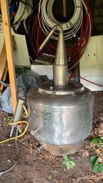 Distilleerketel 250 liter, Ophalen