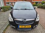 Opel Agila 1.2 16V 2008 Zwart, Auto's, Opel, Voorwielaandrijving, Stof, 4 cilinders, 965 kg