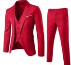 Heren pak rood, Kleding | Heren, Kostuums en Colberts, Ophalen, Nieuw, Maat 46 (S) of kleiner, Rood