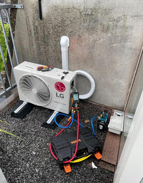 Airco warmtepomp stek monteur, Witgoed en Apparatuur, Airco's, Nieuw, Wandairco, 100 m³ of groter, Verzenden