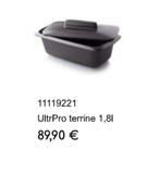 Tupperware ultra pro 1,8 liter inclusief verzendkosten, Ophalen of Verzenden, Nieuw