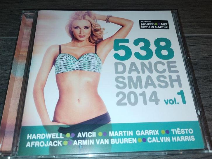 538 Dance Smash 2014 Volume 1, Cd's en Dvd's, Cd's | Dance en House, Zo goed als nieuw, Disco, Ophalen of Verzenden