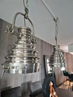 2 zware hanglampen, Riviera Maison stijl, Huis en Inrichting, Lampen | Hanglampen, Ophalen, Zo goed als nieuw, Minder dan 50 cm