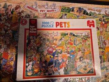 Jumbo Puzzel 1000 Stukjes - Things We Love to Hate: Pets beschikbaar voor biedingen