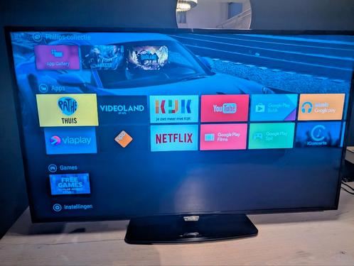 50inch 4K philips tv, draaibare poot, Audio, Tv en Foto, Televisies, Zo goed als nieuw, 100 cm of meer, Philips, Ophalen