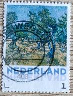 Nederlandse Postzegel - Olijfbomen Van Gogh, Postzegels en Munten, Ophalen of Verzenden, Na 1940, Gestempeld