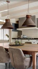 2 hanglampen van het merk interglobe decorations, Ophalen of Verzenden, Zo goed als nieuw, Landelijk, Minder dan 50 cm