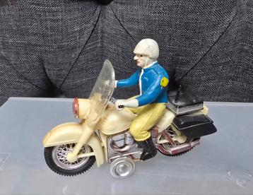 Vintage/ Antieke poplitie motor met agent beschikbaar voor biedingen