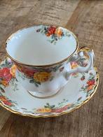 Royal Albert Pacific Rose Kop en Schotel, Ophalen of Verzenden, Zo goed als nieuw, Overige stijlen, Kop(pen) en/of Schotel(s)