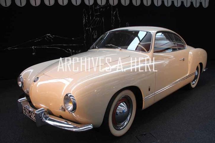 VW Karmann Ghia 1955 photograph photo Volkswagen foto, Verzamelen, Automerken, Motoren en Formule 1, Nieuw, Auto's, Verzenden