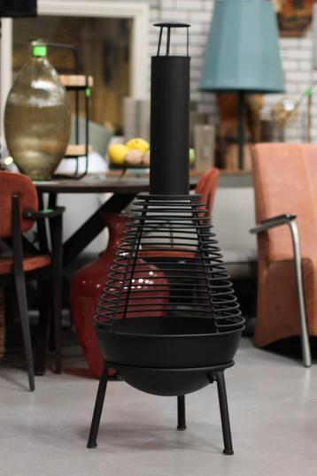 Nieuwe zwarte metalen tuinhaard buitenkachel €99.00 beschikbaar voor biedingen