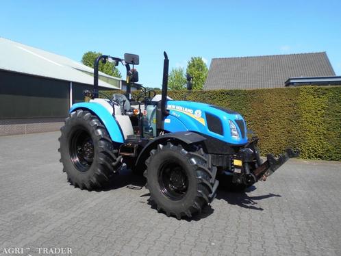 New Holland T4.75-S met fronthef, Zakelijke goederen, Agrarisch | Tractoren, tot 2500, New Holland, tot 80 Pk, Gebruikt, Ophalen of Verzenden