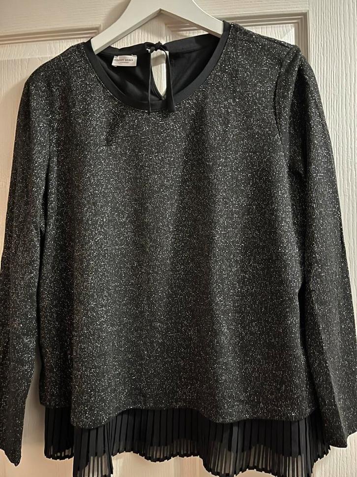 Mooi van Gerry Weber maat 42, Kleding | Dames, Blouses en Tunieken, Nieuw, Maat 42/44 (L), Zwart, Ophalen of Verzenden